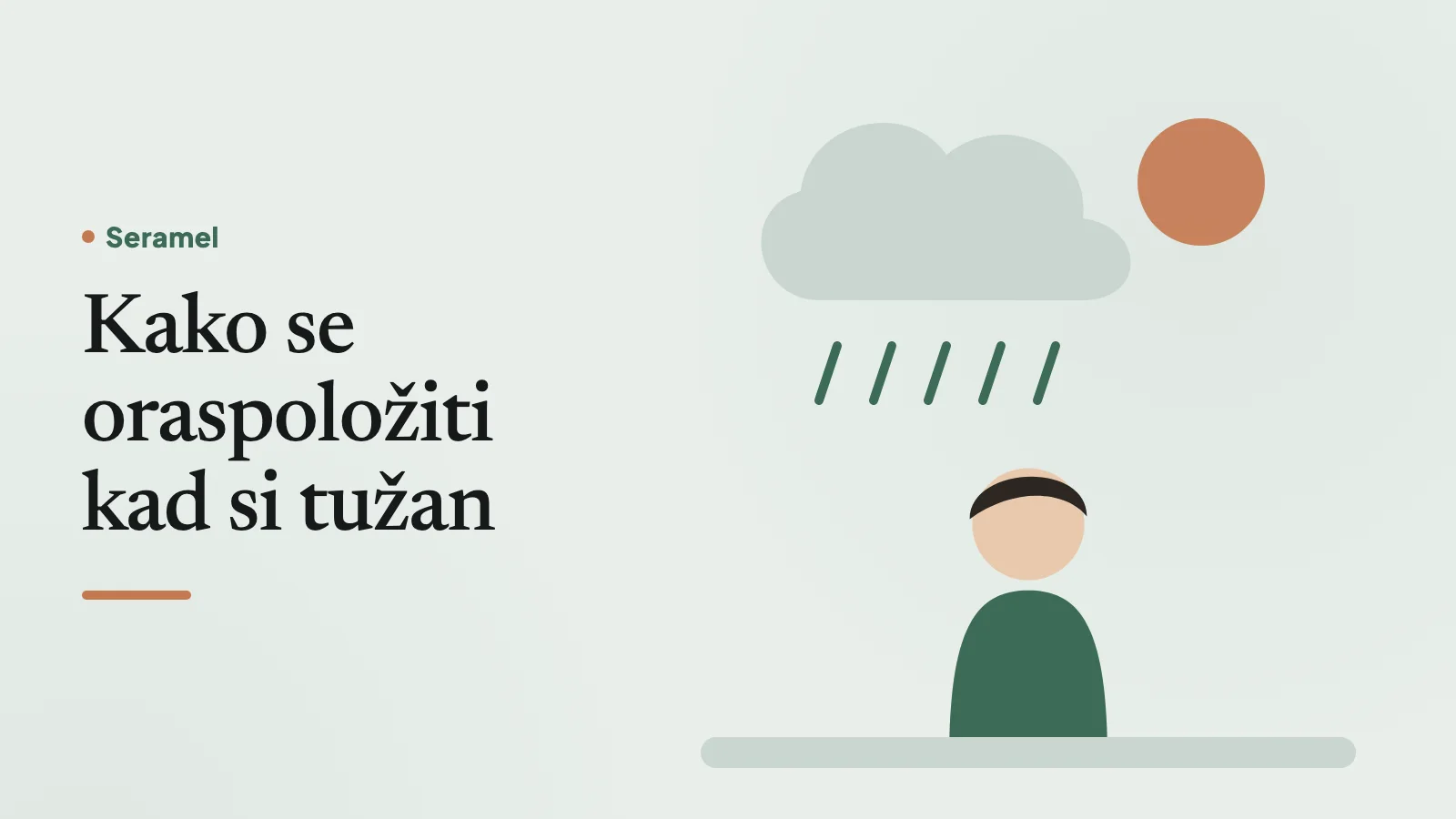 Mlada žena u džemperu podiže rolete u zagrebačkom stanu sivog jutra – kako se oraspoložiti kad si tužan i ništa ti se ne da.
