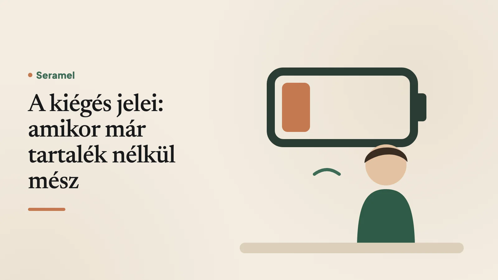 Ötvenes tanárnő egy üres osztályteremben ül tanítás után, és kinéz az ablakon – a kiégés jelei sokszor így, csendben jelennek meg.