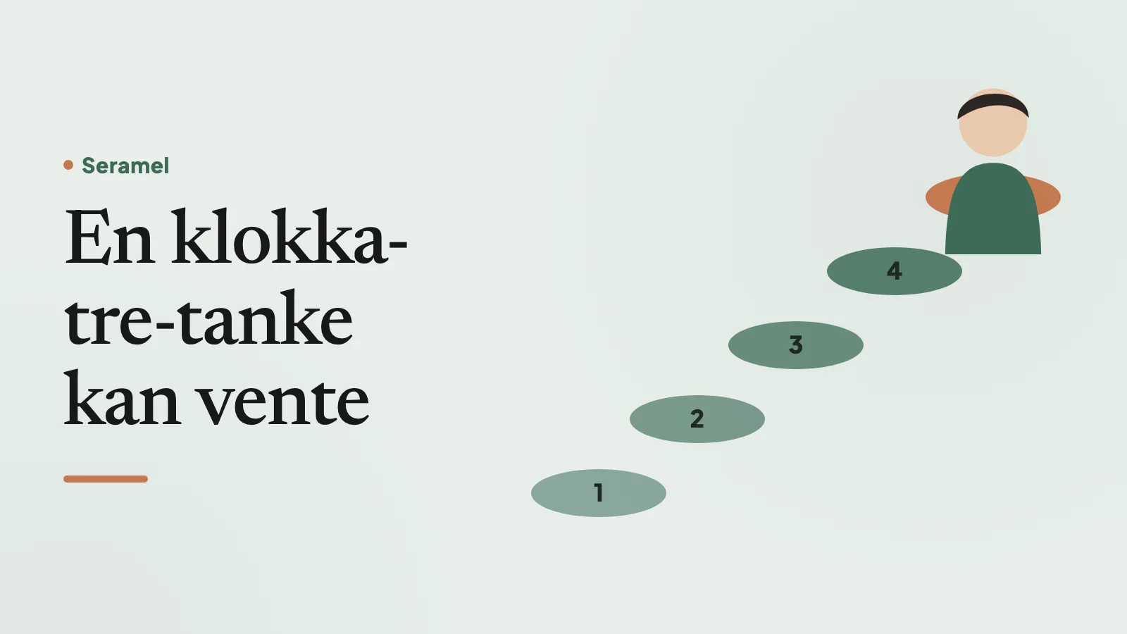 Mann i førtiårene skriver ned tanker ved kjøkkenbordet midt på natten – tanker om natten virker større enn de er.