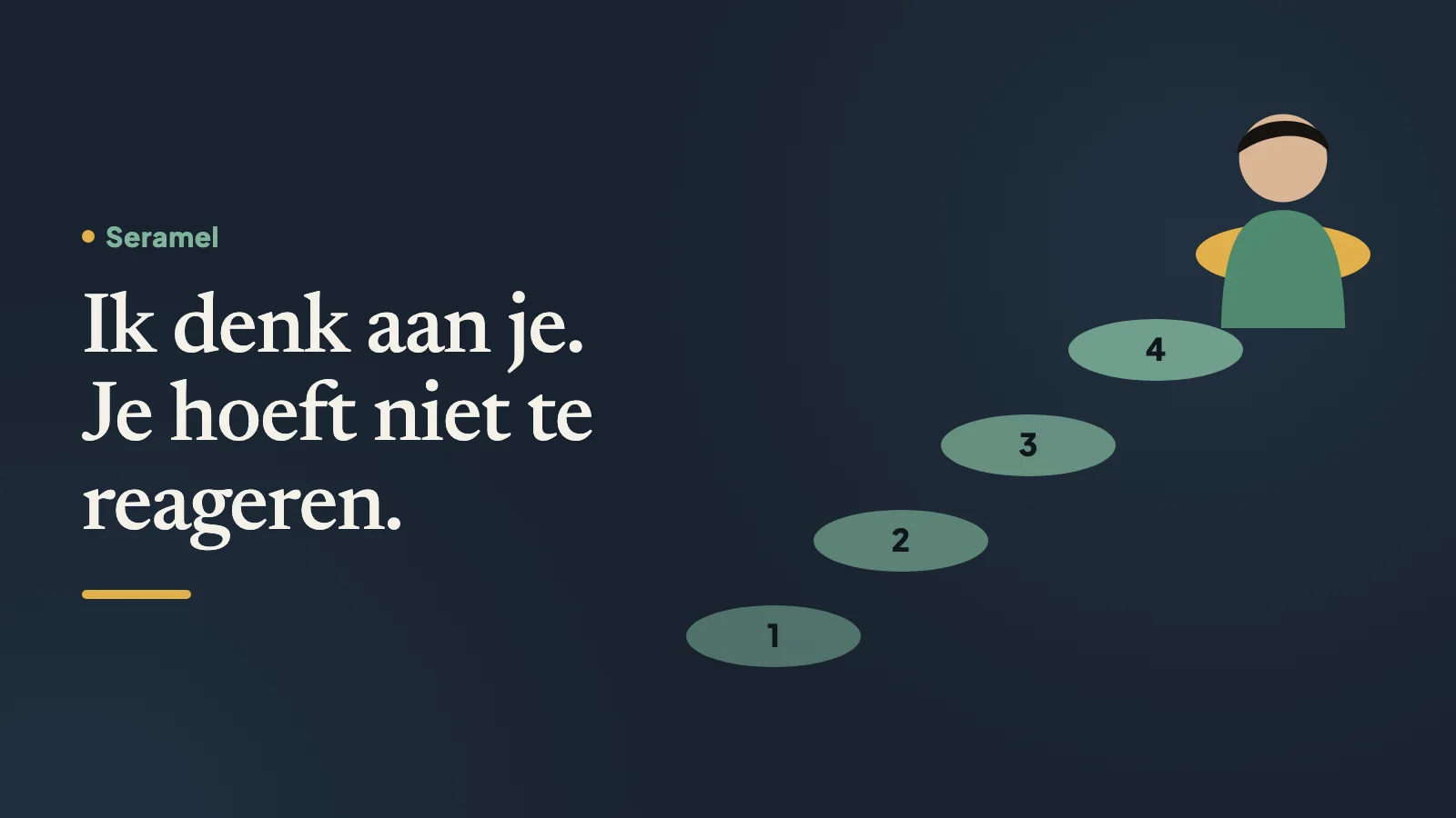 Man typt bij een bushalte in Groningen een bericht: een korte hart onder de riem tekst voor iemand die het zwaar heeft.