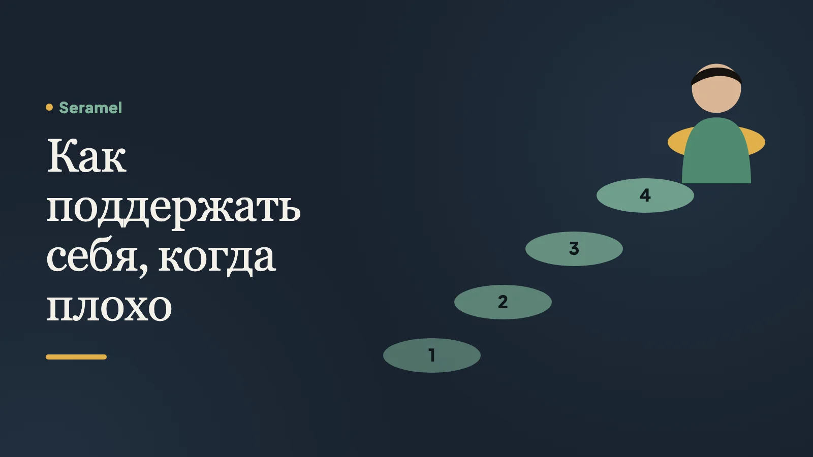 Мужчина вечером в кресле с пледом и чаем — простые шаги, как поддержать себя, когда плохо и много стресса