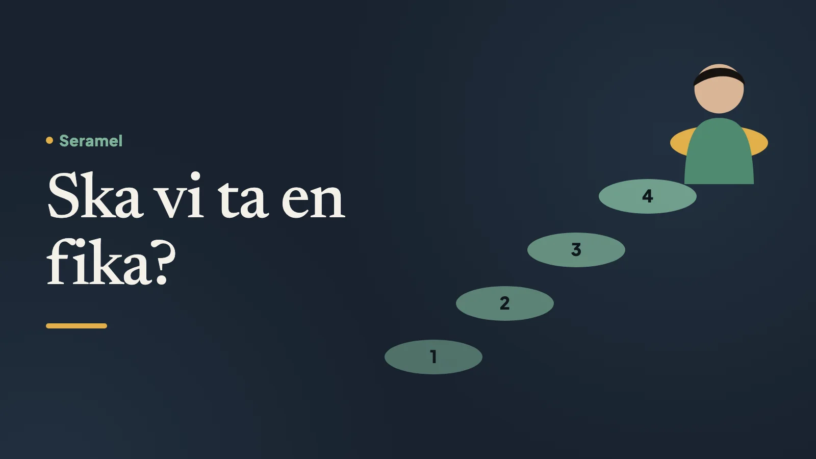 Två män tar en fika på ett kafé i Uppsala en höstdag, första steget från bekant till ny vän