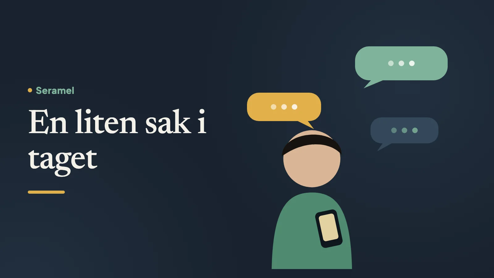 Äldre kvinna tar en kort promenad i snön bland björkar en solig förmiddag, ett litet steg när man känner sig nere