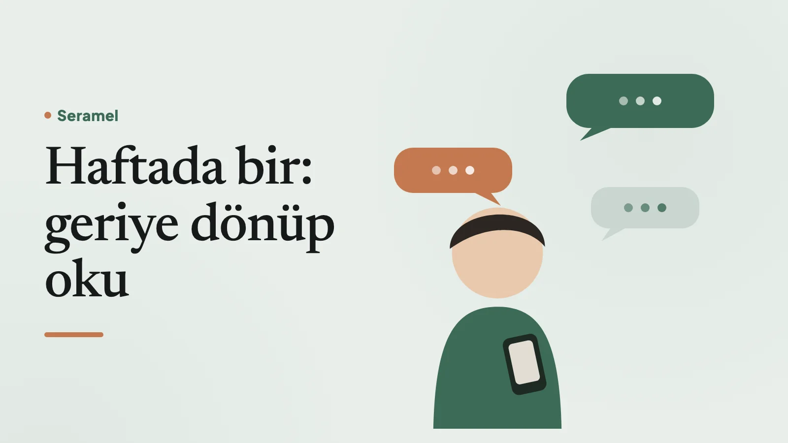 Pazar akşamı kanepede defterini geriye doğru okuyan adam; günlük tutmanın faydası tekrarı görmek